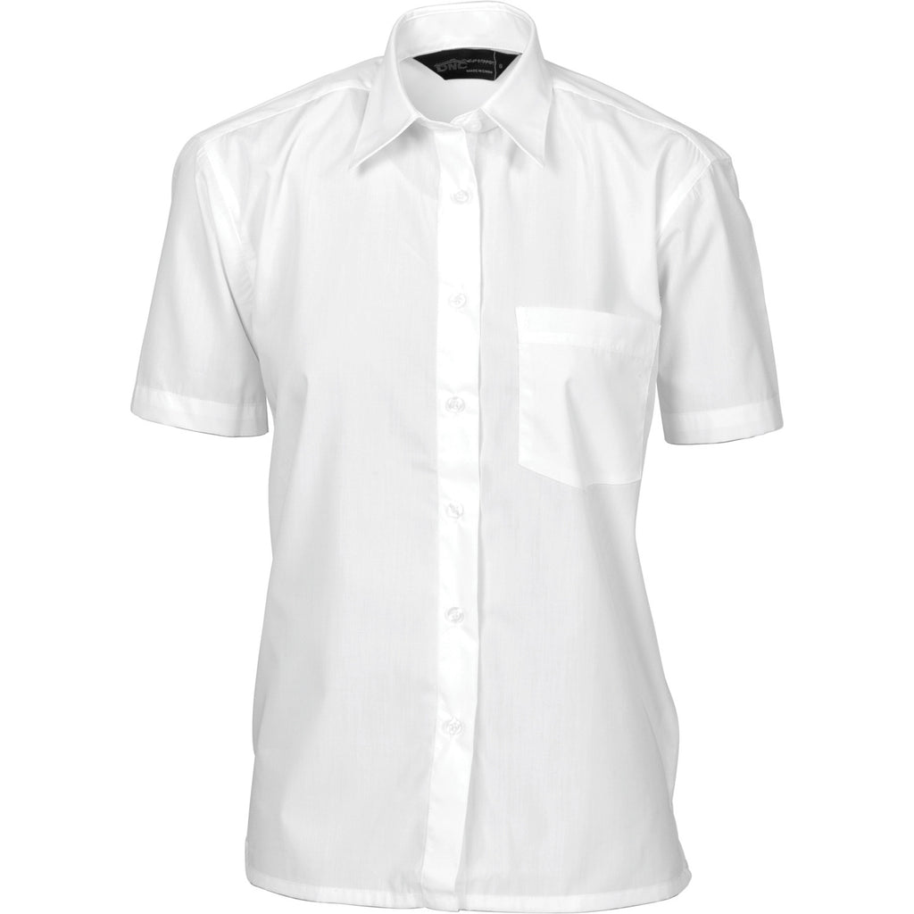 DNC Ladies Poplin S/S Shirt (4201)