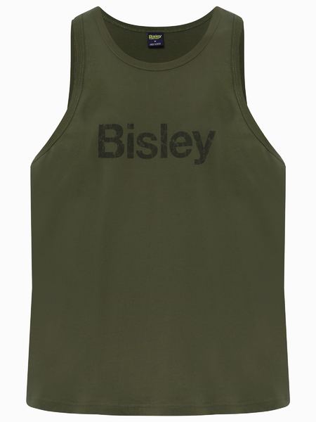 Bisley Cotton Logo Singlet (BKS063)