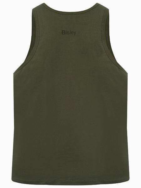 Bisley Cotton Logo Singlet (BKS063)