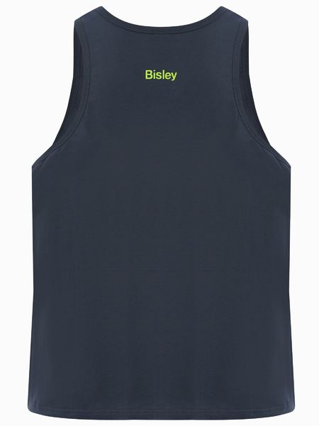 Bisley Cotton Logo Singlet (BKS063)