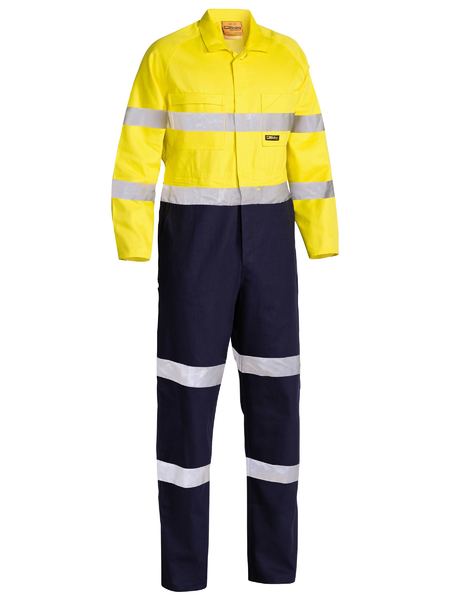 Bisley Taped Hi Vis Drill Coverall (BC6357T)