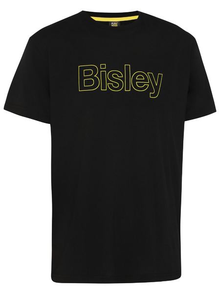 Bisley Cotton Outline Logo Tee (BKT084)