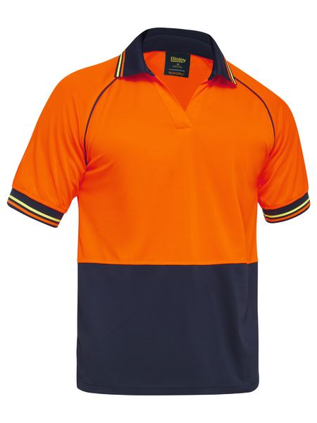 Bisley Two Tone Hi Vis Short Sleeve Polo (BK1440)