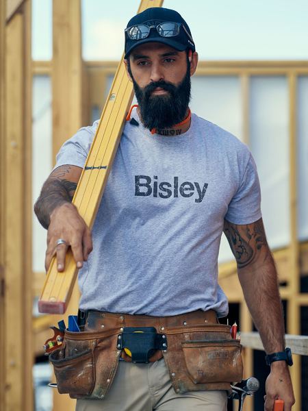 Bisley Cotton Logo Tee (BKT064)