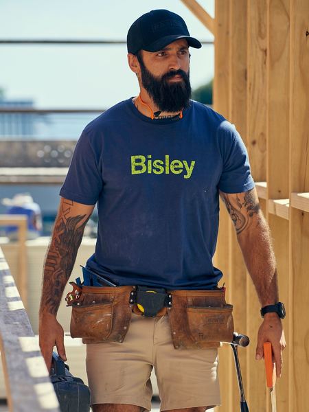 Bisley Cotton Logo Tee (BKT064)
