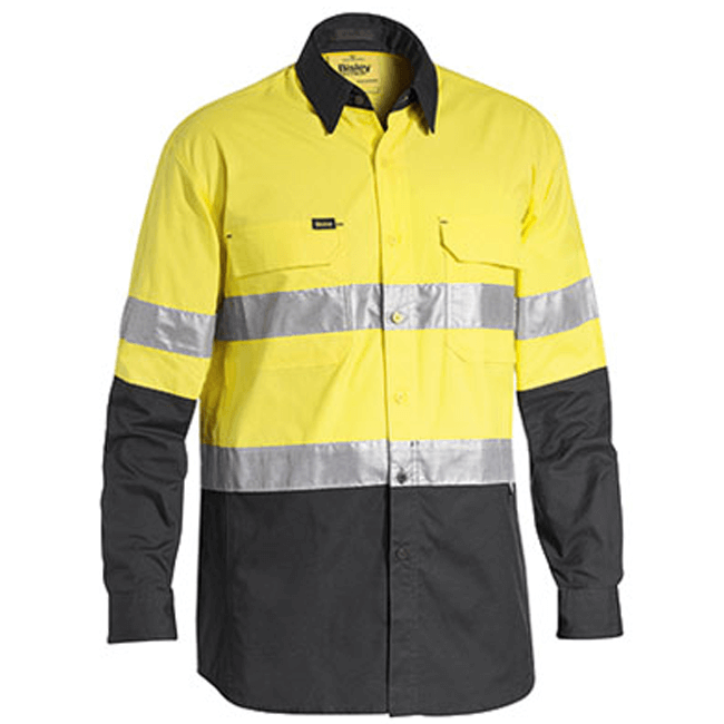 Bisley X Airflow Taped Hi Vis Ripstop Shirt (BS6415T)