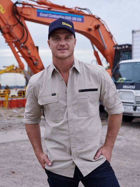 Bisley Flex & Move Utility Work Shirt - Long Sleeve (BS6144)