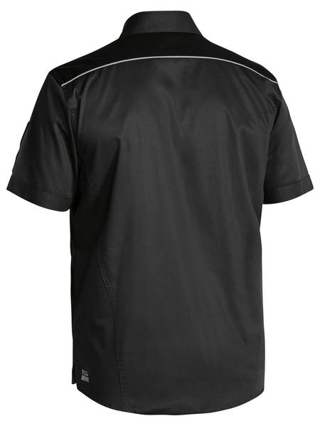 Bisley Flex & Move Mechanical Stretch Shirt Short Sleeve (BS1133)