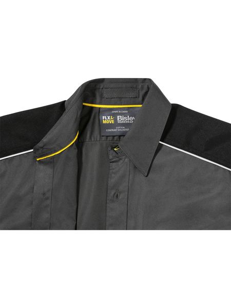 Bisley Flex & Move Mechanical Stretch Shirt Short Sleeve (BS1133)