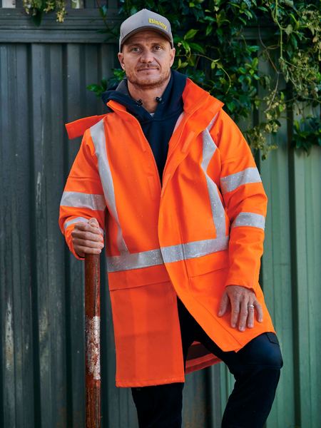 Bisley X Taped Hi Vis Storm Jacket (BJ9366XT)