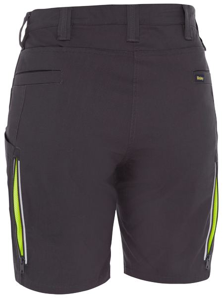 Bisley Women's X Airflow Stretch Ripstop Vented Cargo Short (BSHL1150)