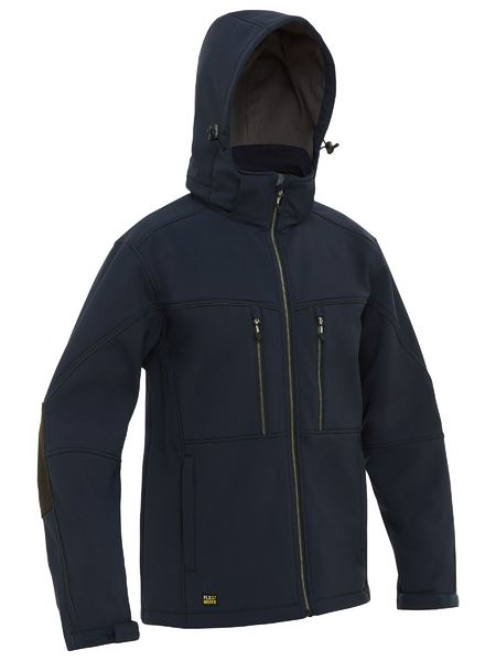 Bisley Flx & Move Hooded Soft Shell Jacket (BJ6570)