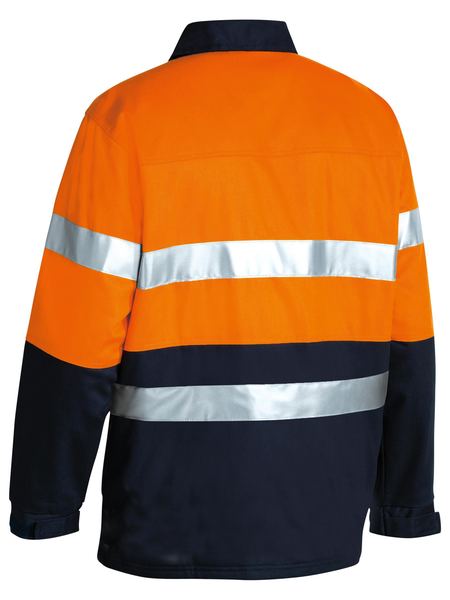 Bisley Taped Hi Vis Drill Jacket (BK6710T)