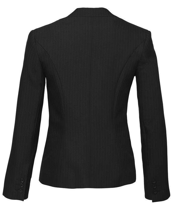 Biz Corporates-Biz Corporates Ladies Short Jacket with Reverse Lapel--Corporate Apparel Online - 3