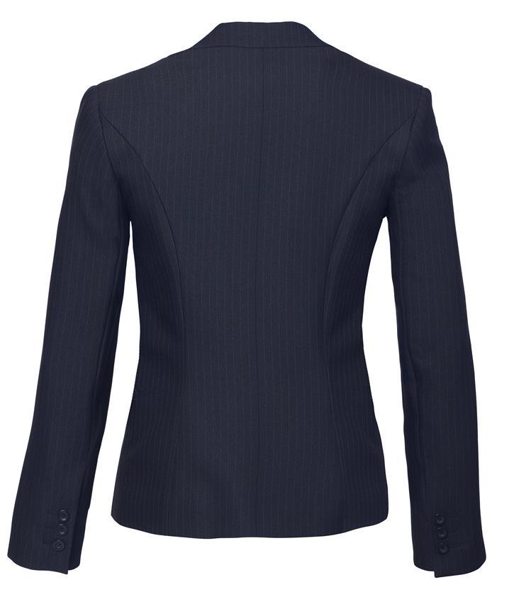 Biz Corporates-Biz Corporates Ladies Short Jacket with Reverse Lapel--Corporate Apparel Online - 7