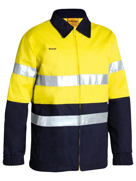 Bisley Taped Hi Vis Drill Jacket (BK6710T)