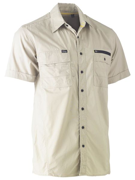 Bisley Flex & Move Utility Work Shirt-Short Sleeve (BS1144)