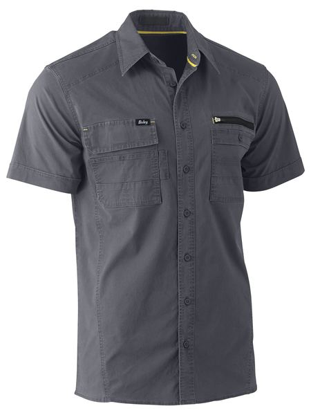 Bisley Flex & Move Utility Work Shirt-Short Sleeve (BS1144)