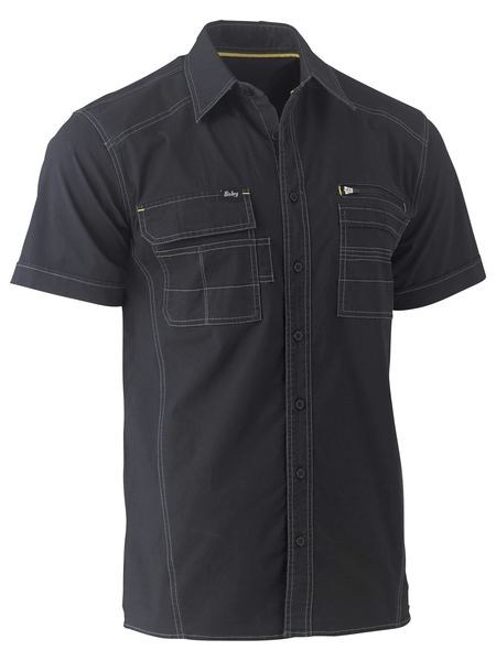 Bisley Flex & Move Utility Work Shirt-Short Sleeve (BS1144)