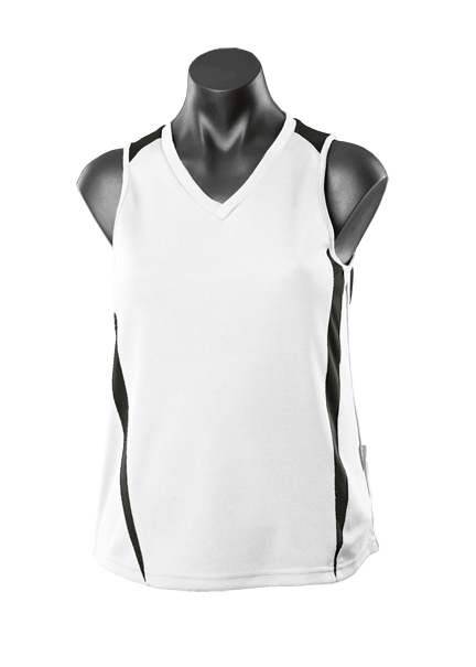 Aussie Pacific Eureka Ladies Singlets 2nd (10 Colour )-(2104)
