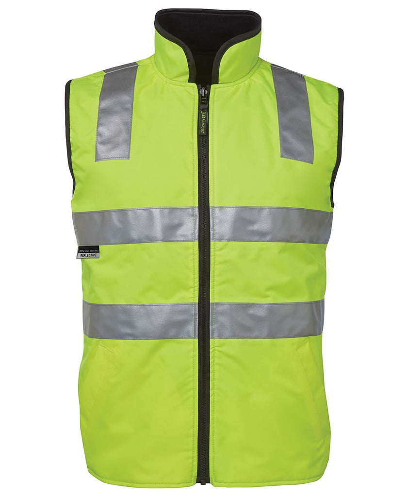 JB's Hi Vis (D+N) Reversible Vest - Adults (6D4RV)