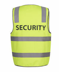 JB's Hi Vis  (D+N) Safety Vest Security (6DNS5)