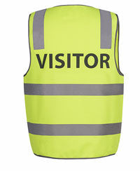 JB's Hi Vis  (D+N) Safety Vest Visitor (6DNS7)