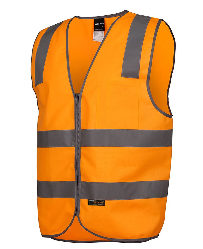 JB'S Vic Rail (D+N) Safety Vest (6DVSV)