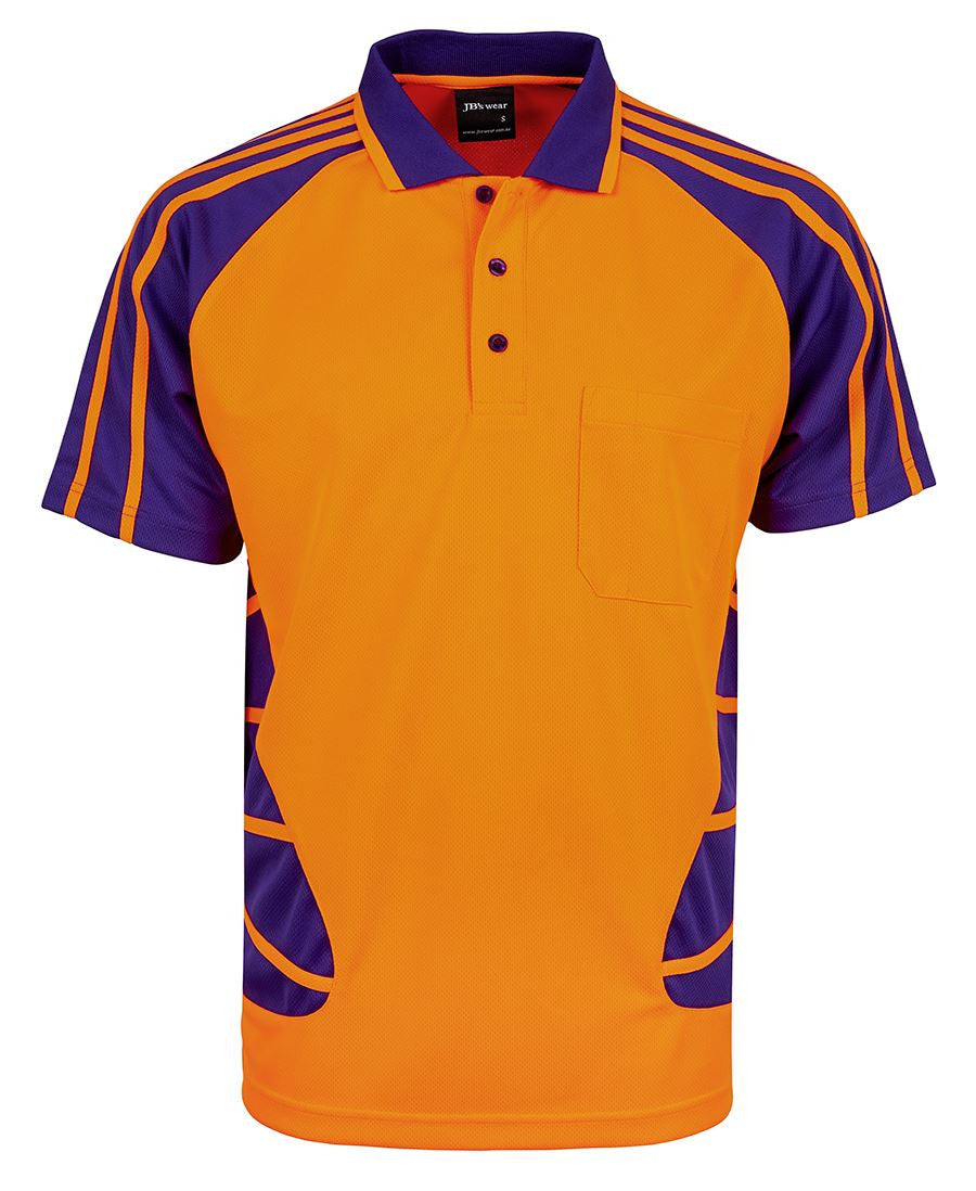 Purple and orange polo shirt shop