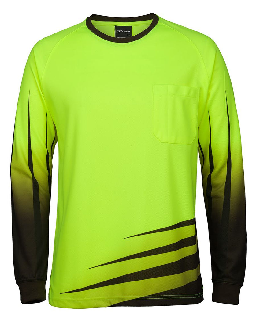 JB's Hi Vis L/S Rippa Sub Tee (6HVRX)