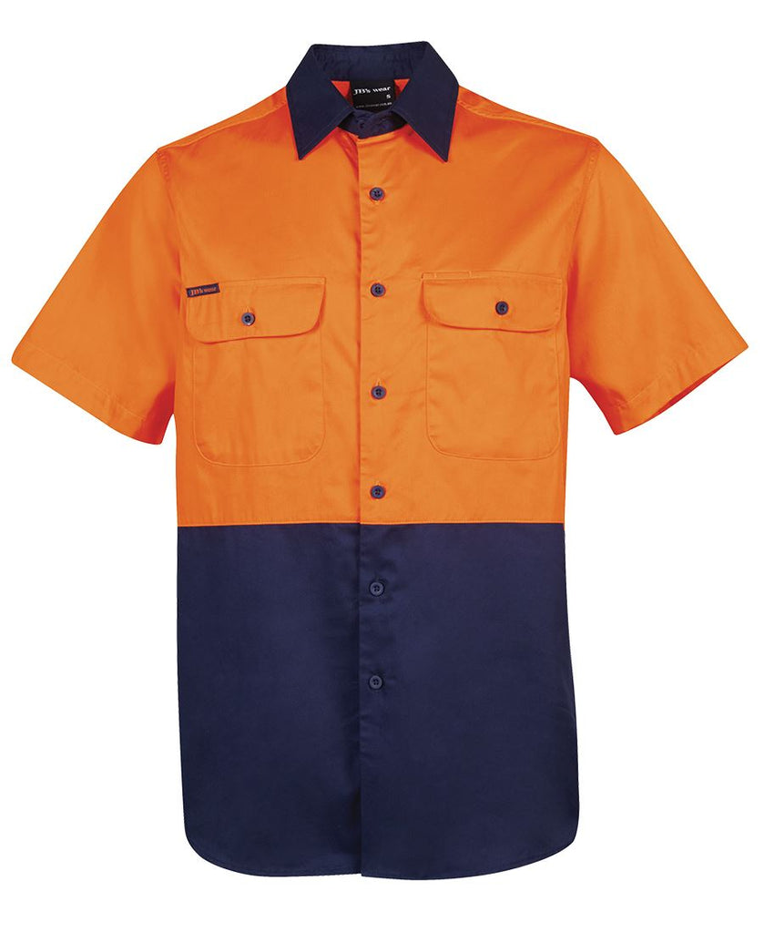 Jb's Hi Vis Short Sleeve 150g Shirt - Adults (6HWSS)