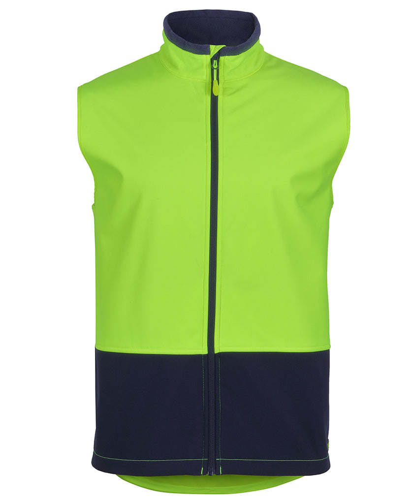 JB's Hi Vis Water Resist Softshell Vest (6HWV)