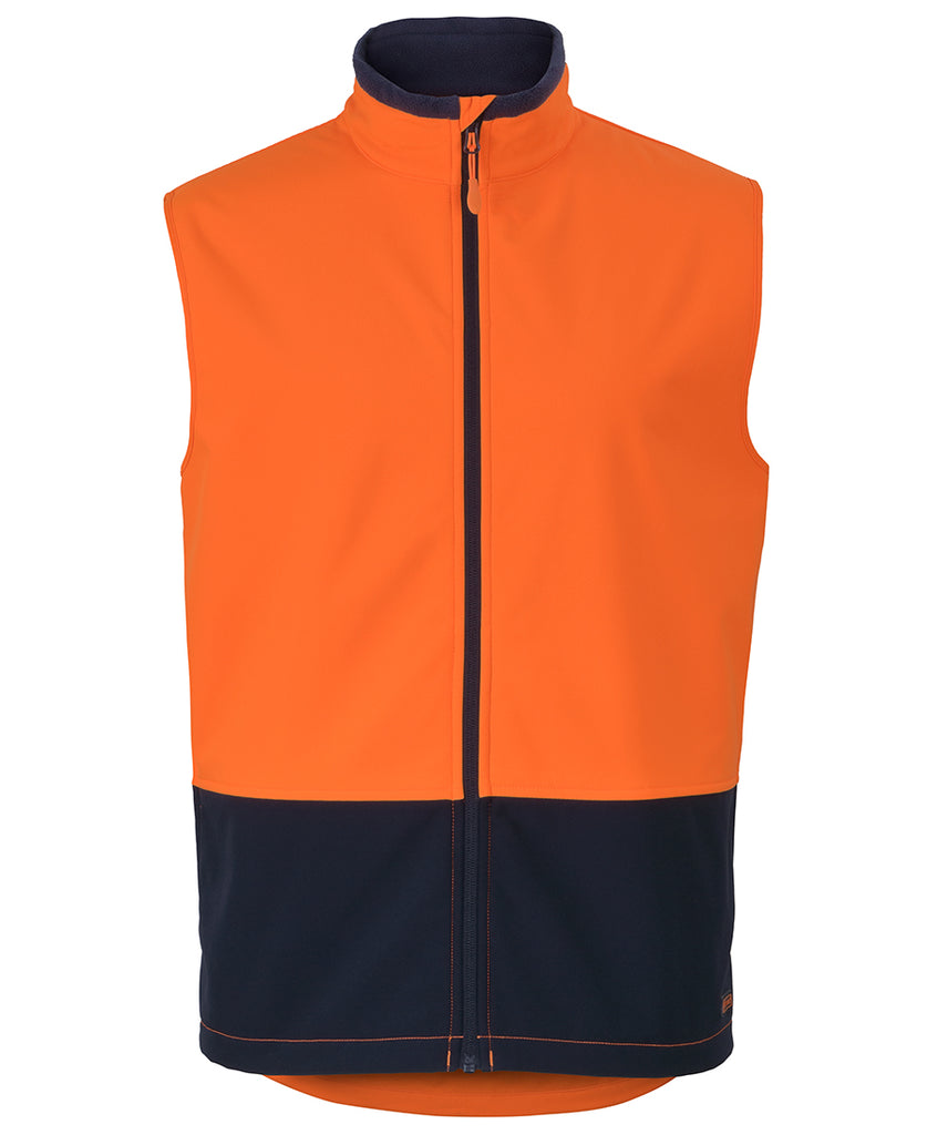 JB's Hi Vis Water Resist Softshell Vest (6HWV)