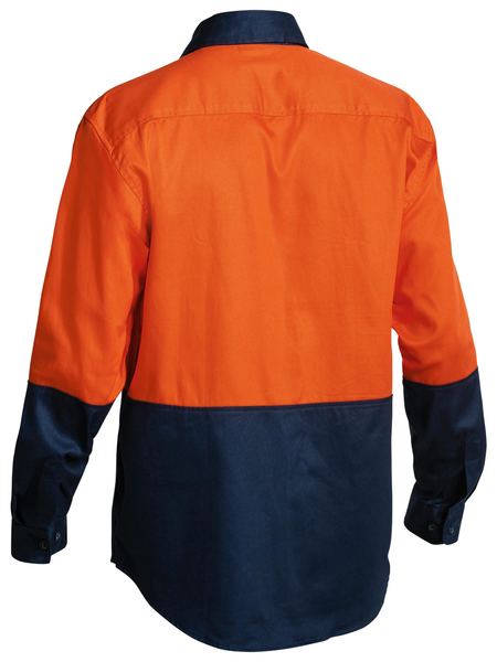 Bisley Hi Vis Drill Shirt - Long Sleeve (BS6267)