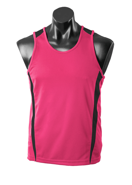 Aussie Pacific Eureka mens singlet 1st ( 14 Colour )-(1104)