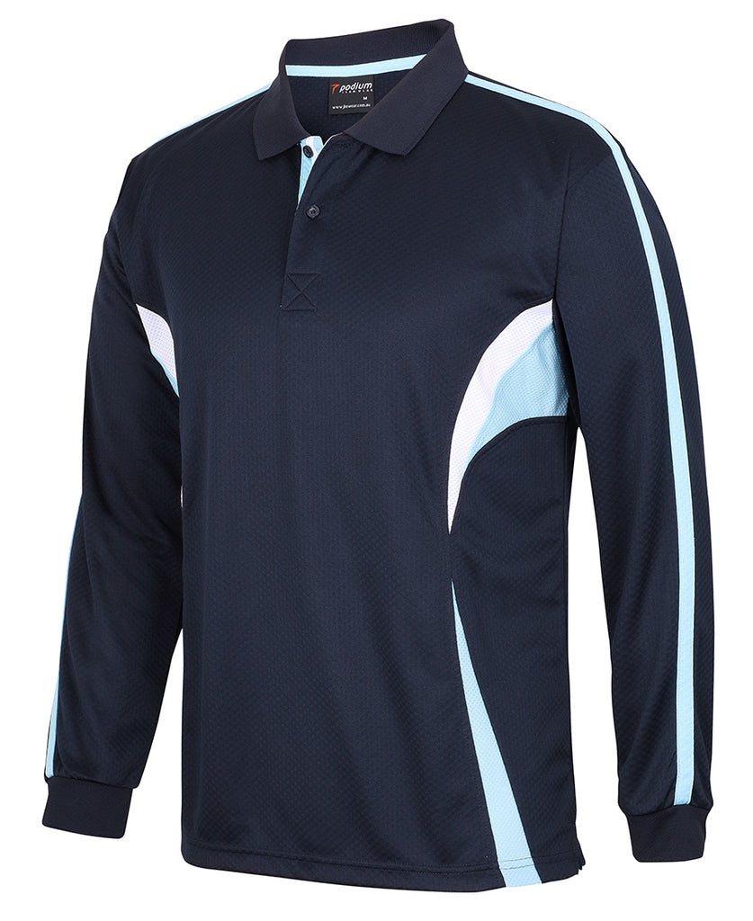 JB's Adult Podium L/S Cool Polo (7CLP)