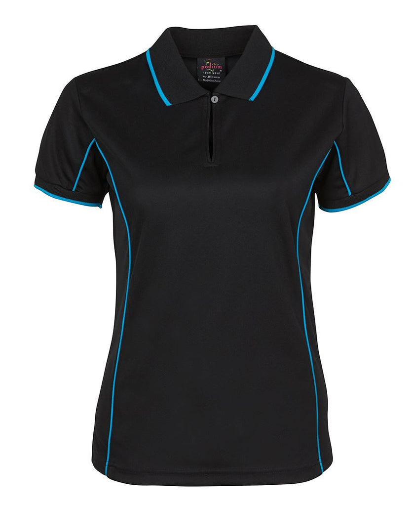 JB's Podium Ladies Piping Polo  (3rd  4 colour)-(7LPI)