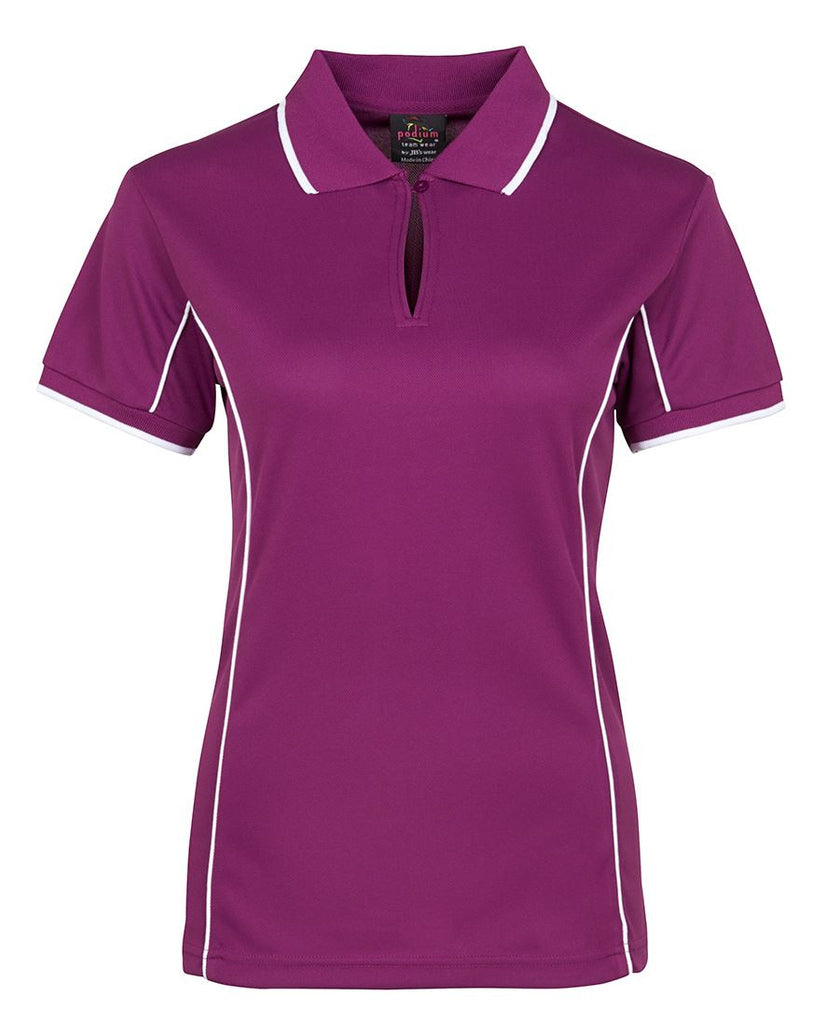 JB's Podium Ladies Piping Polo (3rd 4 colour)-(7LPI)