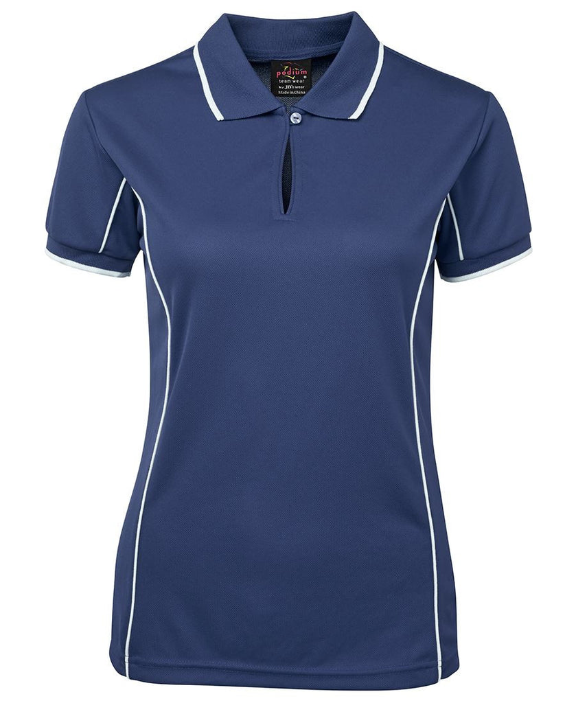 JB's Podium Ladies Piping Polo (3rd 4 colour)-(7LPI)