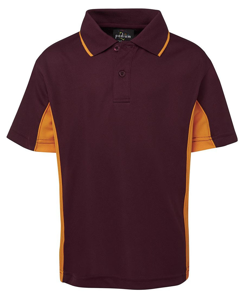 JB's Podium Kids Contrast Polo (7PP3)