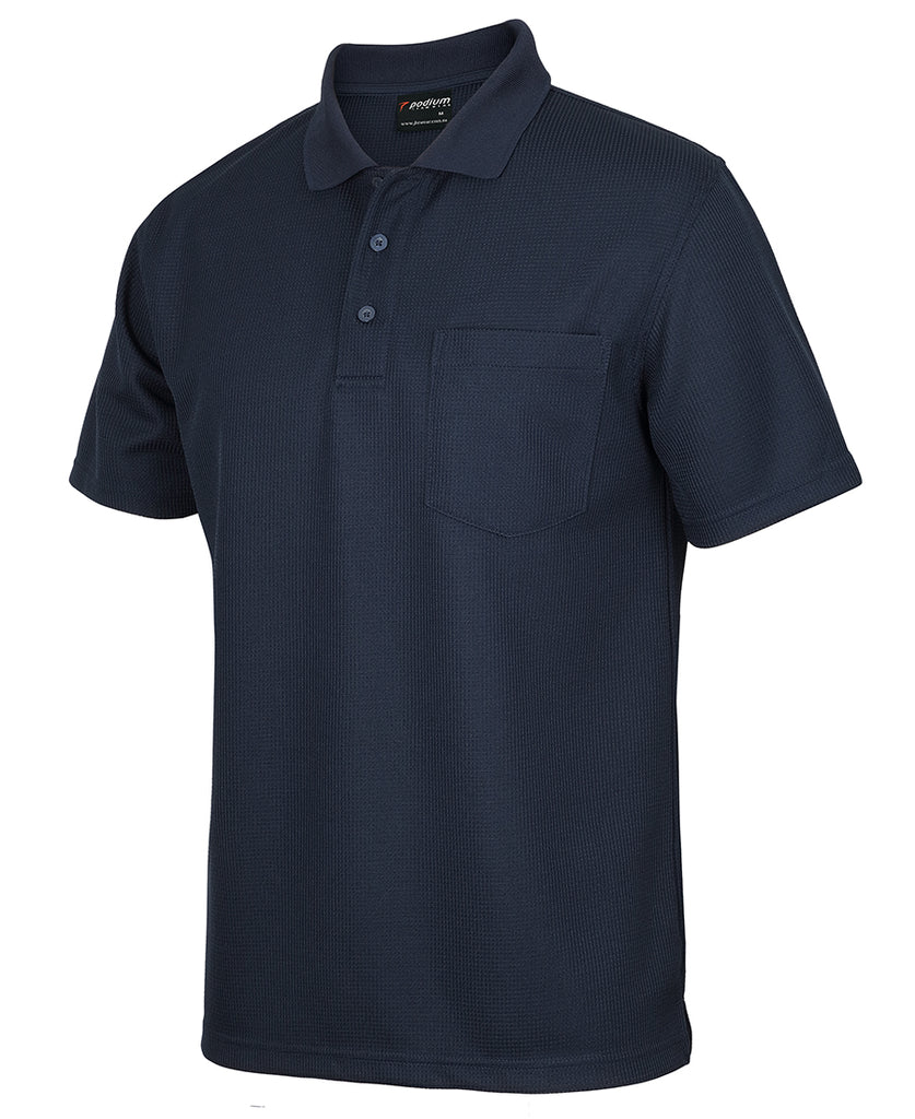 JB'S Adults Podium Waffle Pocket Polo (7WPP)