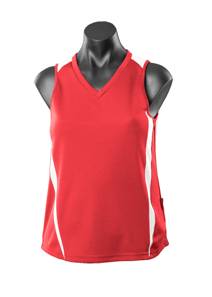 Aussie Pacific Eureka Ladies Singlets 1st (13 Colour )-(2104)