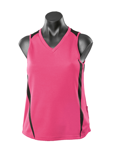 Aussie Pacific Eureka Ladies Singlets 1st (13 Colour )-(2104)