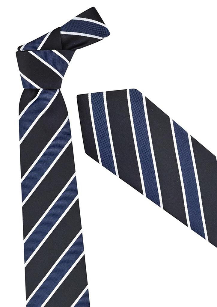 Biz Corporates-Biz Corporates Mens Wide Contrast Stripe Tie-Patriot Blue-Corporate Apparel Online - 6