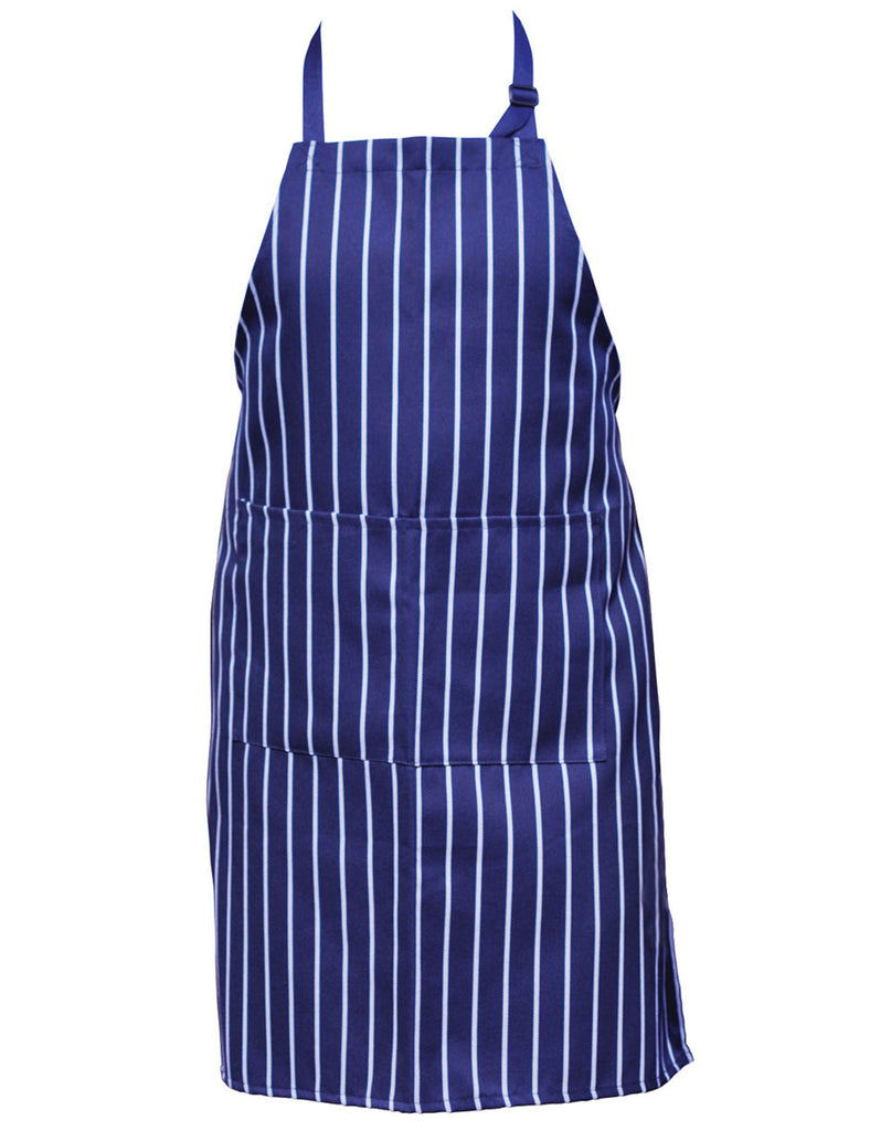 Winning Spirit Bib Stripe Apron (AP04)