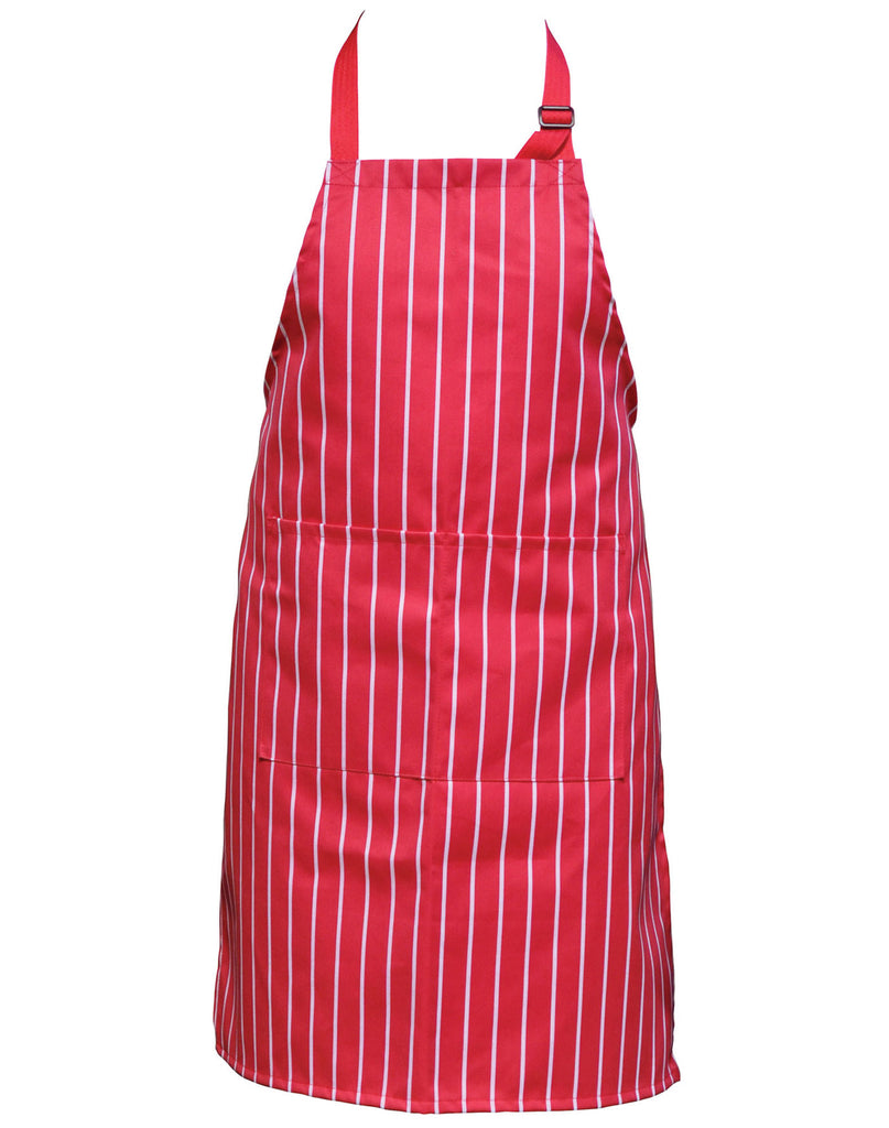 Winning Spirit Bib Stripe Apron (AP04)