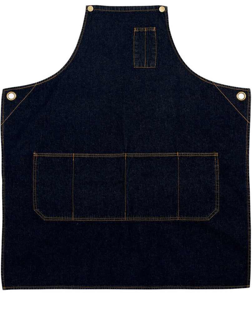 Winning Spirit East Village Denim Bib Apron (AP09)