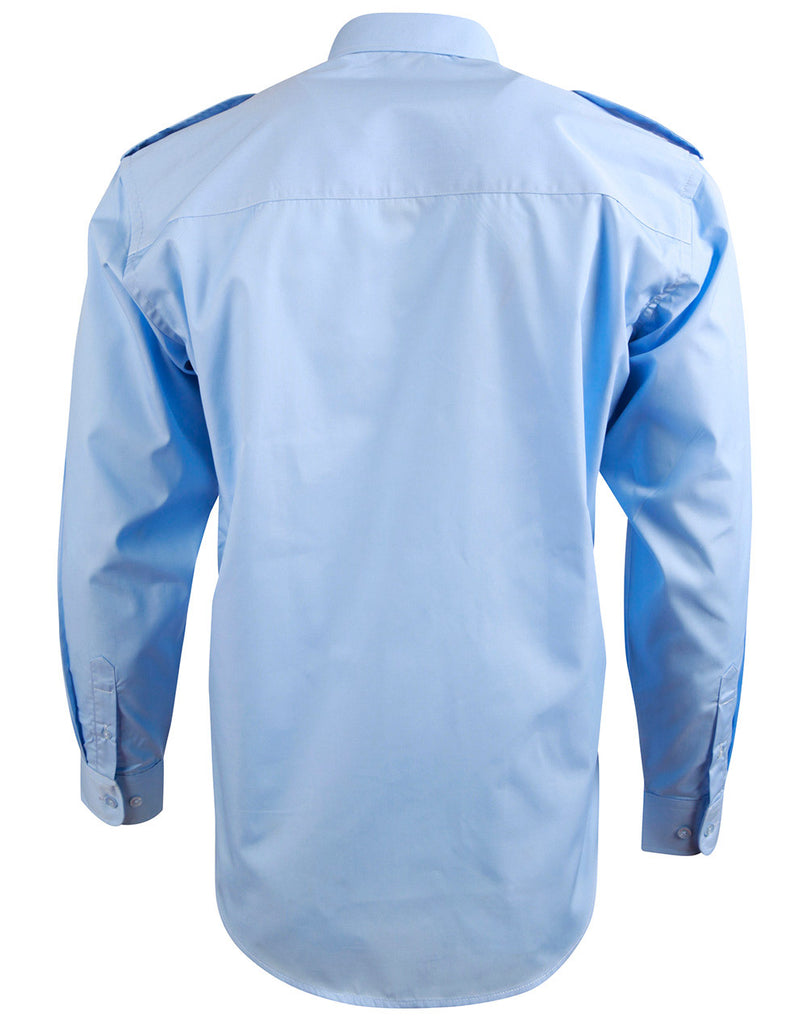 Winning Spirit Epaulette Long Sleeve Shirt (BS06L)