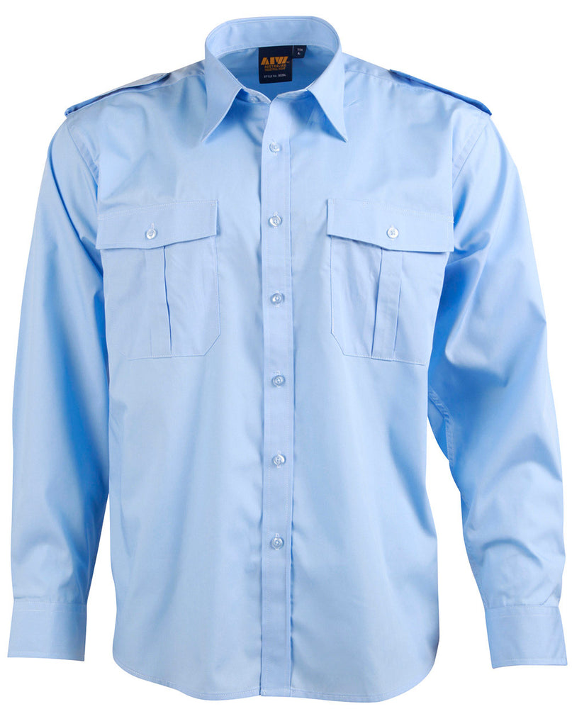 Winning Spirit Epaulette Long Sleeve Shirt (BS06L)