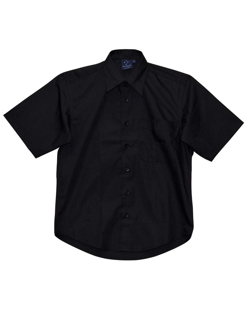 Winning Spirit Men's Teflon Executive Short Sleeve Shirt (BS08S)